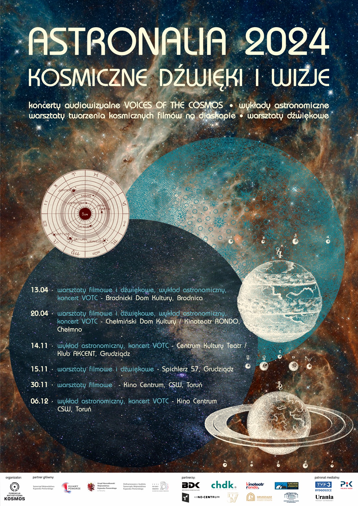 ASTRONALIA 2024 – KOSMICZNE DŹWIĘKI I WIZJE 