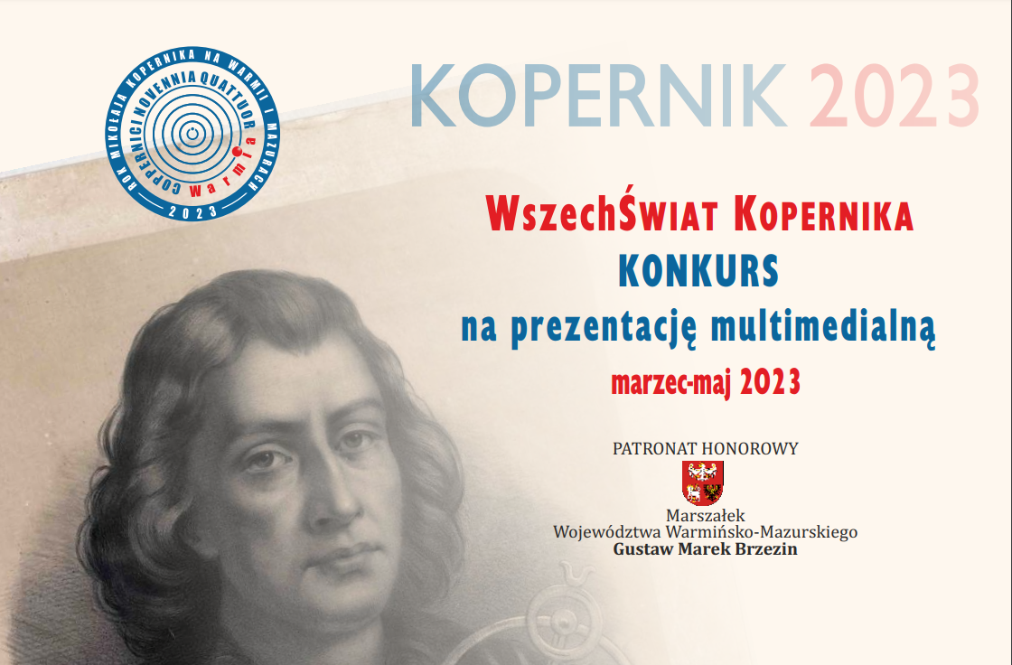 „WszechŚWIAT KOPERNIKA” – konkurs na prezentację multimedialną